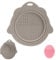 Mayoii Foldable Silicone Makeup Brush Cleaner Mat Pad Bowl Makeup Kits Cleaning Tool for Makeup Brushes Sponges Powder Puffs (Nude, One Size)