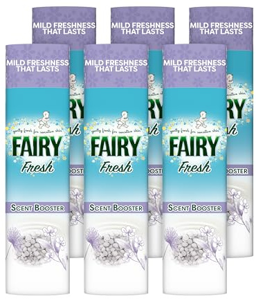 Fairy In-Wash Scent Booster, 6 x 280g, Silk Tree Blossom & Jasmine, Mild Freshness That Lasts, Voted No1 For Sensitive Skin