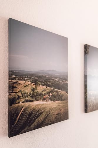 Foto Leinwand selbst gestalten – Individuelle Bilder auf Leinwand, hochwertig und günstig! Verschiedene Größen, als Geschenkidee, selbst konfigurieren mit eigenem Motiv, Montagefertig geliefert