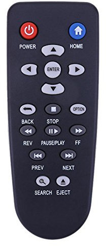 unihappy Fernbedienung Ersatz für Western Digital WD TV Live Plus HD Player
