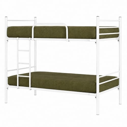 METALL-ETAGENBETT LUNA - Weiss - 90 x 190 - Ohne Zusatzbett