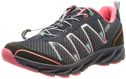 CMP – F.lli Campagnolo Kids Altak Trail Shoe 2.0, Scarpe da Trail Running Unisex - Bambini, Multicolore (Navy Pink Fluo A Marina 98bd), 34 EU