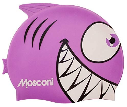 Mosconi Junior Shark Gorro Natación 12-Piezas Conjunto - Gorro Unisex niños