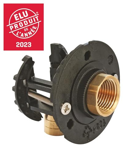 SOMATHERM FOR YOU - Système de fixation de robinet de Machine à Laver pour tube PER de diamètre Ø16 - Raccord à Glissement F15/21