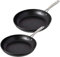 KUHN RIKON Set de sartenes Easy Pro de 20 y 24 cm, Stainless Steel, Negro