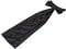 Vispronet Trauerflor schwarz, verschiedene Längen zur Auswahl 80-250 cm, schwarze Schleife, Polyester, Befestigungsband (80 cm)