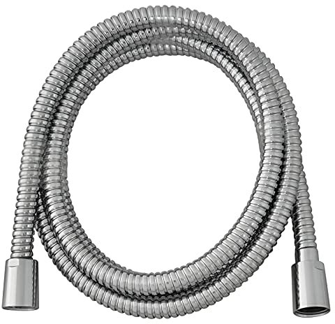 Welfenstein Metall-Brauseschlauch 200 cm mit Drehkonus, 2m - ISA200