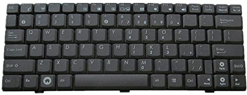 fqparts Replacement Laptop Tastatur für for ASUS for Eee PC 1000 1000H 1000HE Schwarz Amerikanische Version