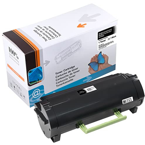ESMONLINE 1 kompatibler DC Toner MS-MX-310 für Lexmark Lasergeräte Tonerkartusche Schwarz Ersatz für MS310d MS310dn MS410d MS410dn MS510dn MS610de MS610dn MS610dte 50F2H00 502H 50F2000 502