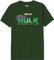 Marvel Meshehuts001 Camiseta, Verde Botella, L para Hombre