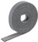 PATIKIL Faux Leather Cord 0.8cm/0.3 Width Leather Thread Velvet Cord 100cm/3.28ft for Bracelet, Necklace, Beading, DIY Craft, Dark Grey