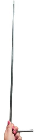 Trade Access Panels Extended Metal Tee Key - 700mm Long. Loft Door Opening Pole with 8mm Square Drive. Universal Replacement Loft Hatch Key for Budget Locks - Lightweight & Fully Assembled