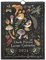 Wandkalender 2024, 12 Monatskalender 2024, 4 Dark Forests Lunar Kalender 2024, Tiere Pflanzen illustrationen Kalender 2024 für Zuhause Büro, Familienplaner Kalender 2024, Weihnachten Neujahr Geschenk
