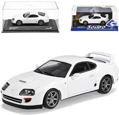 Generisch T*o*y*o*t*a Supra MKIV Coupe Weiss 1993-2002 1/43 Solido Modell Auto