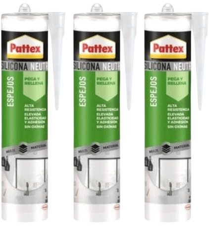 TMP PRO Pattex Neutral SIlikon für Innen und Außen Multi Material Hochwertger Dichtstoff von Henkel - Dunkelbraun (3 x 280ml)