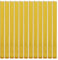 12Pcs Professional Wig Hair Extension Hot Melt Glue Adhesive Sticks Hair Styling Tool Professional Hair Extension Glue Stick Non Poisonous And Harmless (Yellow)