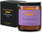 Duftkerze im Glas Groß, Lavendel Kerze Geschenk für Frauen, 200g Natürliche Sojakerze 80 Std Lange Brenndauer, Aromatherapie Kerze für Raumduft Heimdekor, 8% ätherisches Öl, Weihnachten Candle Scented