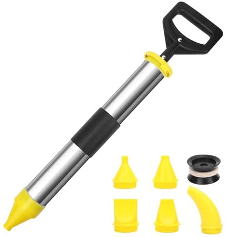 Outil de Ciment Caulhry, Boîte en Caoutchouc Applicateur de Calafate de Phoque avec Une Grande capacité Résistante à Une Grande capacité pour Sceller Les Espaces Routiers