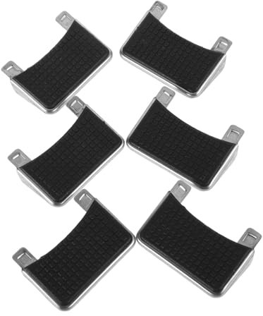 Didiseaon 6pcs Trash Bin Pedal Replacement for Bins Plastic Step Pedals for Kitchen Home Use Compatibility Easy Installation Convenient Waste Disposal