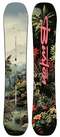 Burton Snowboard Custom Flying V Jungle Herren – Herren – Größe 150 – Grün