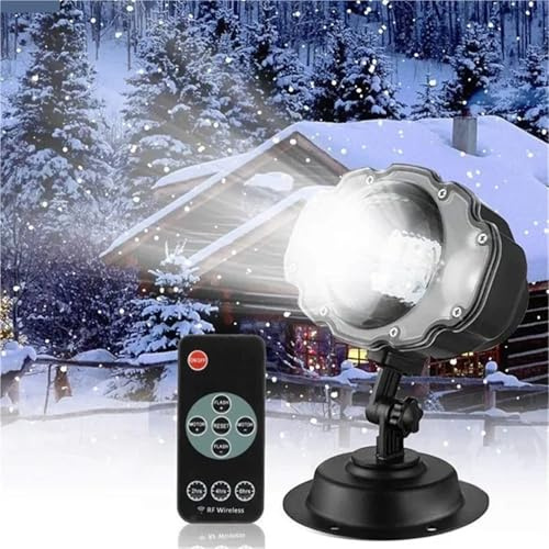 Proiettore di luce a LED for nevicate, lampada proiettore for effetto neve che cade, faretto for giardino esterno