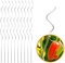 INDUTEC Tomatenspiralstab Tomantenstab Spiralstab Rankstab - Ø 6,8 mm x H: 180 cm (10 Stück)