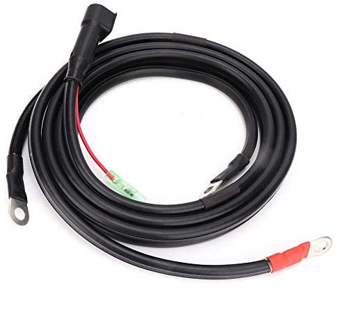 Suuonee Outboard Engine Battery Cable, 2M Battery Cable Fit for Parsun Powertec Outboard Engine