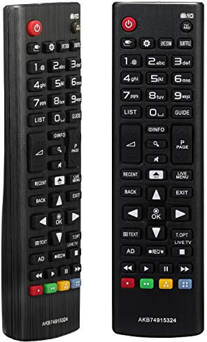 AKB74915324 Universal Replacement Remote Control Compatible with All Models LG Smart TV LCD LED 3D HDTV -No Setup Required