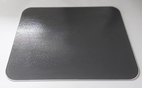 Large Glass Worktop Saver - Charcoal Grey - 50 x 40cm by Pearl Glass