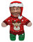 Kissen mit eigenem Foto Personalisiertes Lustiges Fotogeschenk mit eigenem Gesicht Bedruckt 45 cm Hoch Body Körper Foto-Kissen Fotokissen Geburtstag Weihnachten Motiv Xmas Mood [091]