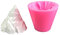 FIYSON 3D Kerzenform,Eisberg Silikonform Handgemachte Seifenform Vulkan Silikon Mousse Kuchen Form Kristall Silikonform für DIY Handwerk Aromatherapie Kerzen, Fondant, Kuchen, Schokolade