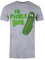 Cotton Soul Rick and Morty I'm Pickle Rick Herren-T-Shirt, Sportgrau, Sport Grey, XXL