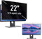 VBESTLIFE Computer Privacy Screen Filter 22 Inches for Widescreen Computer Monitor, Date Protection for Desktop PC Security, 16:9 Aspect Ratio