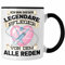 Trendation - Pfleger Tasse Geschenk Altenpflege Pflegekraft Männer Geschenkidee Spruch (Schwarz)