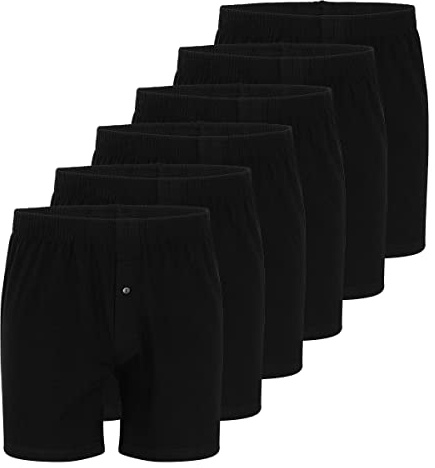 Almonu Herren Boxershorts 3er oder 6er Spar-Pack - Unterhosen ohne störendes Etikett - Organic Cotton (GOTS) - nachhaltig verpackt
