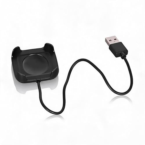 Bewinner Smartwatch Charger Dock Holder, USB Charging Cable for 19 22, Portable Replacement Charger with Snap-On Magnetic Connector, Auto Stop, Pure Copper Wire, Travel Friendly