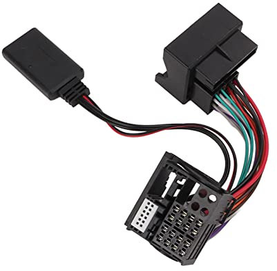 W203 Bluetooth Adapter, Autoradio Adapter Captiva, Bluetooth 5.0 Radio Aux Kabel 16 Pin Ersatz für W169 W245 W203 W209 W164