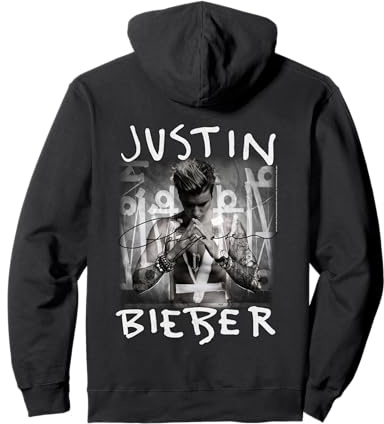 Justin Bieber Purpose Album Cover by Rock Off Pullover Hoodie