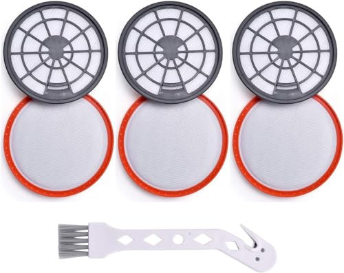 Fayerkar Wash Hepa Filter für Vax Typ 95 Kit Power 4 C85-P4-Be beutelloser Staubsauger für Hoover Cleaner Teil Vormotorfilter + Nachmotorfilter