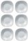 ACAN Tradineur - Pack de 6 Platos Modelo Parma Hondo - 23 cm - Material Resistente - Apto para lavavajillas y microondas - Ideal para el hogar, cocina y hosteleria.