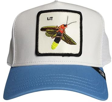 Goorin Bros. Cappello Lit 101-1432 con Visiera Sintetico Bianco/Azzurro Taglia Unica