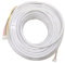 VEGATON Cable de timbre: Cable de conexión para videoportero, 4 hilos, 15 m (Cable para videoportero con cámara, cable para timbre con cámara)