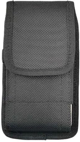 wilcractk Porta Telefono da Cintura Cellulari (5,7-6,3) - Custodia in Nylon Nero per Porta Cellulare Cintura, Compatibile con 15 14 13 12 11 Pro/Pro Max - Campeggio Escursioni Viaggi