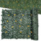 Clôture Feuilles Lierre, Haie Artificielle, Clôture en Feuillage Artificielle, Brise Vue Jardin Décoration, ÉcranJardinExterieur pour Balcon,Terrasse, JardinVert