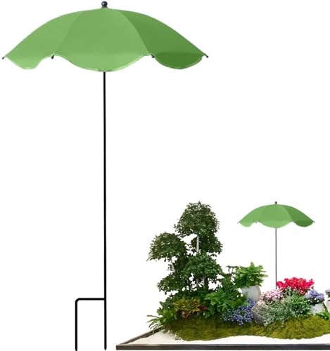 dewdat Pflanzenschirm UV-resistent Pflanzenschirm, Verstellbarer Schattenspender Für Garten, Outdoor Schutzhülle Für Gartenbeete, Hof, Terrasse, Blumenbeet, Patio
