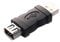 Zktfyshk Black 1394 6-Pin Female To USB Male Cable Converter Adapter For Printer Digital Camera Scanner Hard Disk