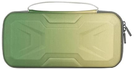 Genérico Funda de Transporte Consola para Switch 2 Funda de Viaje Protectora a Prueba de Golpes Funda de Almacenamiento antiarañazos Bolsa organizadora para Switch 2 (Verde)
