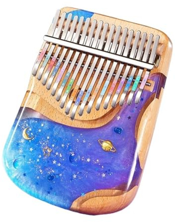 Tragbares Kalimba-Harz Mit 17 Tasten Kleines Musikinstrument Für Anfänger Von Xinghe Professionelle Kalimba