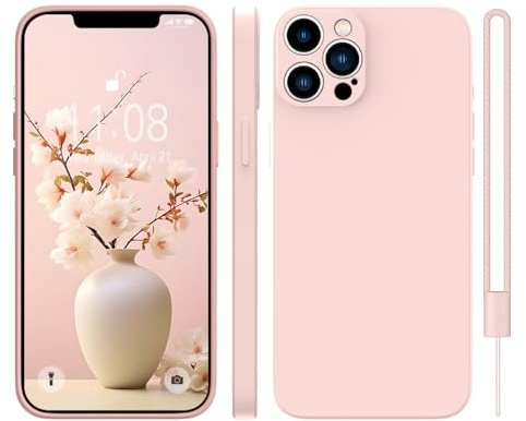 KPPIT for iPhone 13 Pro Case Silicone,Pink