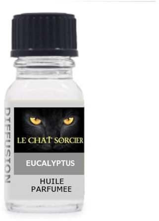 Le Chat Sorcier - Parfum d'Ambiance - Huile Parfumée - Eucalyptus (10ml)